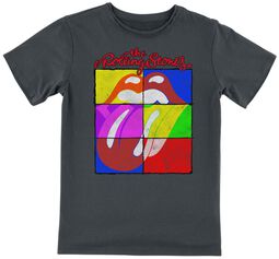 Amplified Collection - Kids - Square Tongue, The Rolling Stones, Camiseta