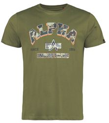 College Camo, Alpha Industries, Camiseta
