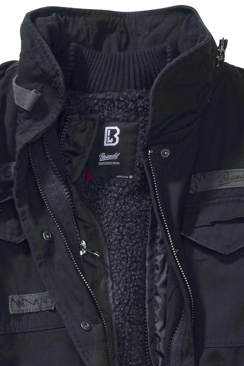 Giacca M65 Donna Brandit - Parka Militare Impermeabile Con Giacca Interna Rimovibile | Stile Americana - Foto 9