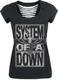 Stacked Eagle, System Of A Down, Camiseta