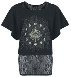 Double Pack with Sun and Moon, Gothicana by EMP, Camiseta