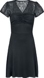 Skull Lace Dress, Black Premium by EMP, Vestidos de longitud media