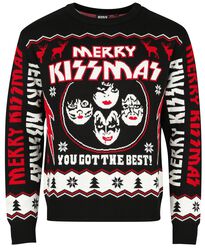 Holiday Sweater 2023, Kiss, Christmas jumper