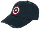 Logo - Vintage, Capitán América, Gorra