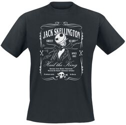 Jack Skellington label, Pesadilla Antes De Navidad, Camiseta