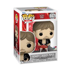 Figura vinilo Rowdy Roddy Piper 147, WWE, ¡Funko Pop!