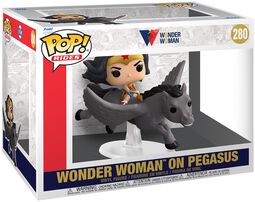 Figura vinilo Wonder Woman on Pegasus (Pop! Rides Super Deluxe) 280