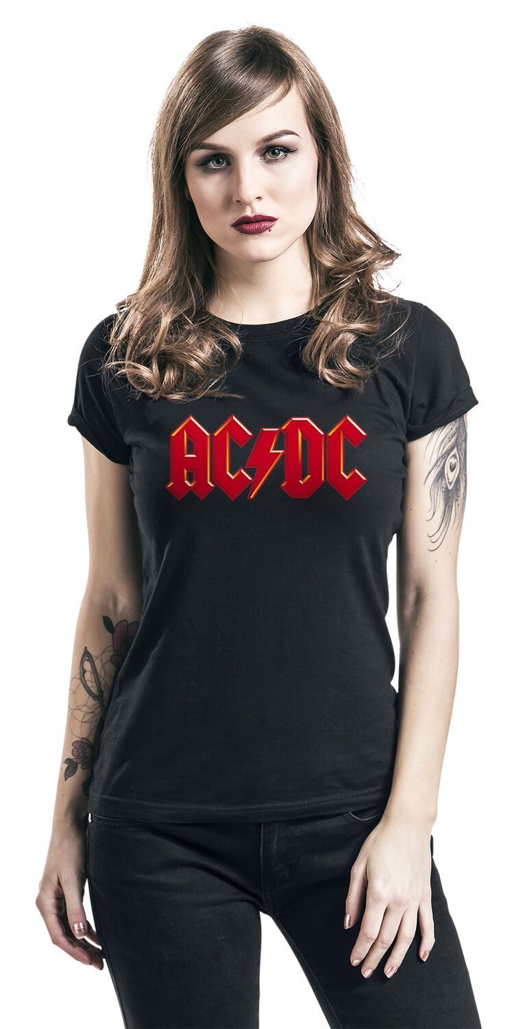 Ac/dc Negro Intenso Camiseta Sin Mangas De Camiseta Sin Mangas