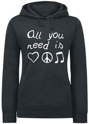All You Need Is..., All You Need Is..., Sudadera con capucha