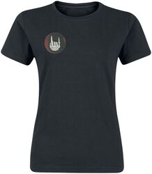 Camiseta negra con Holograma, EMP Basic Collection, Camiseta