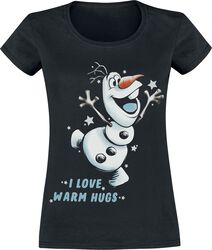 Olaf - I Love Warm Hugs, Frozen, Camiseta