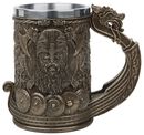 Bronze Drakkar Viking, Nemesis Now, Jarra de Cerveza