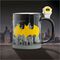 Bat-Signal & Batman taza 3D