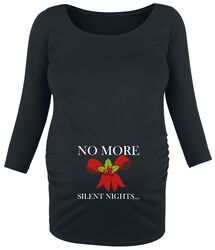 No More Silent Nights..., Moda Pre Mama, Camiseta Manga Larga
