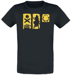 Pirate Icons, Skull & Bones, Camiseta