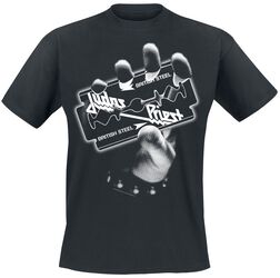 British Steel Hand White, Judas Priest, Camiseta