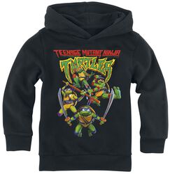 Kids - Teenage Mutant Ninja Turtles, Las Tortugas Ninja, Suéter con Capucha