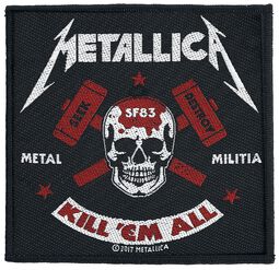 Metal Militia, Metallica, Parche