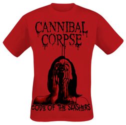 Code Of Slashers, Cannibal Corpse, Camiseta