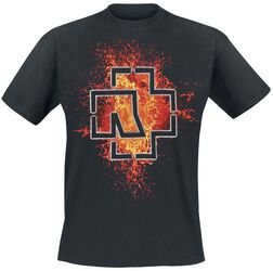 Lava Logo, Rammstein, Camiseta