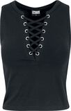 Crop Top Chica Lace up, Urban Classics, Top