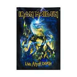 Live After Death, Iron Maiden, Bandera