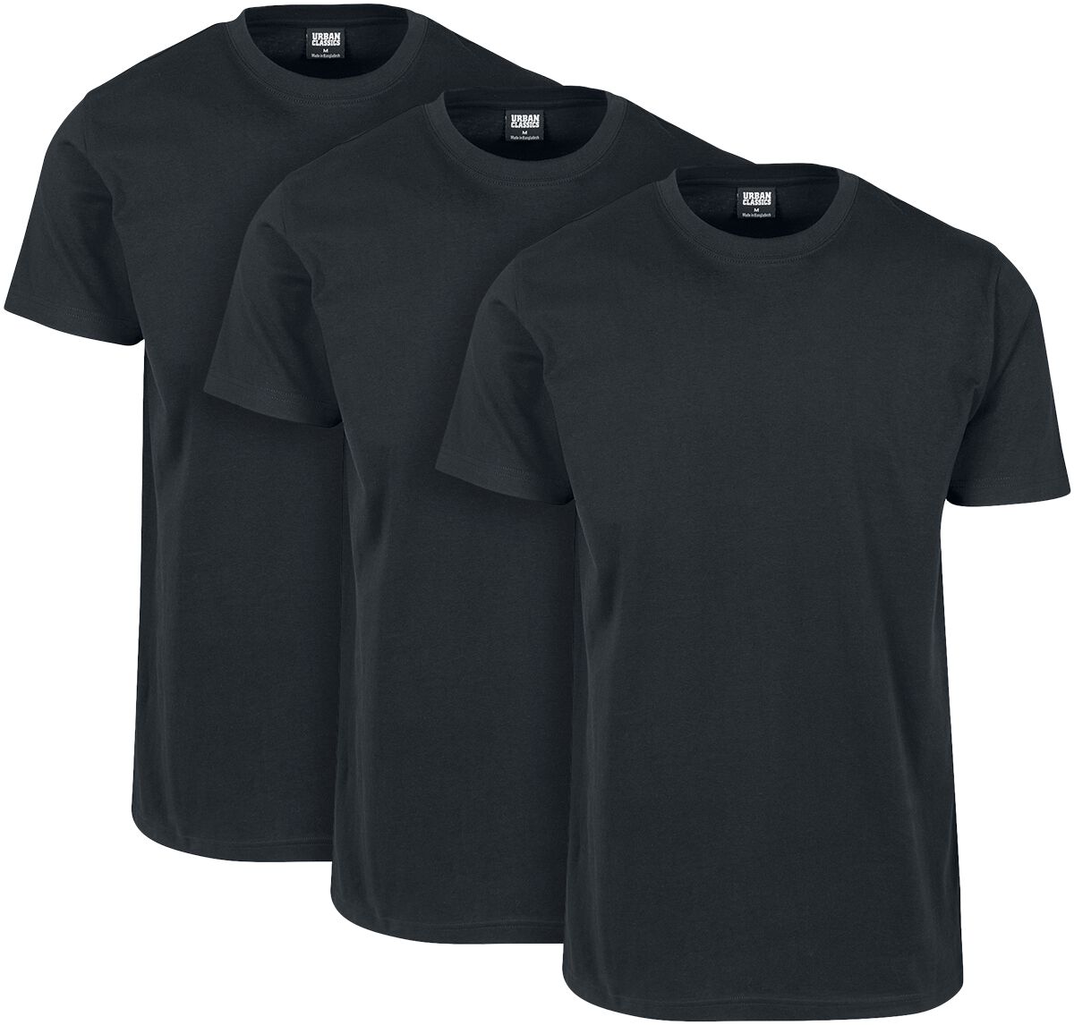 Camiseta básica 3-Pack | Urban Classics Camiseta | EMP