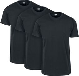 Camiseta básica 3-Pack, Urban Classics, Camiseta