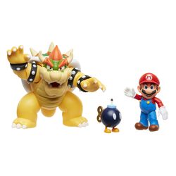 Mario versus Bowser, Super Mario, Colección de figuras