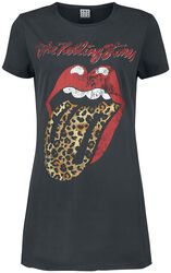 Amplified Collection - Leopard Tongue, The Rolling Stones, Vestido Corto