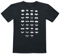 Kids - Bat logos, Batman, Camiseta