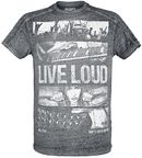 Live Loud Burnout, R.E.D. by EMP, Camiseta