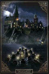 Hogwarts Castle, Harry Potter, Póster