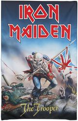 The trooper, Iron Maiden, Bandera