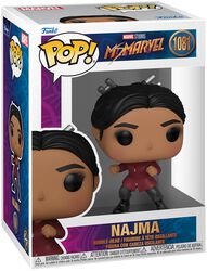 Figura vinilo Najma no. 1081, Ms. Marvel, ¡Funko Pop!