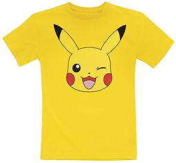 Kids - Pikachu Face, Pokémon, Camiseta