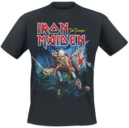 POM Trooper Eddie Large Eyes, Iron Maiden, Camiseta