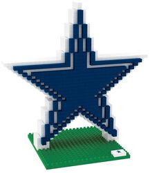 Dallas Cowboys - 3D BRXLZ - Logo, NFL, Juguete