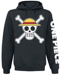 One Piece - Skull, One Piece, Sudadera con capucha