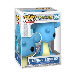 Figura vinilo Lapras no. 864, Pokémon, ¡Funko Pop!