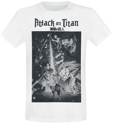 Big print, Attack On Titan, Camiseta