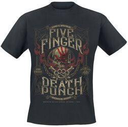 100 Proof T-shirt #A1, Five Finger Death Punch, Camiseta