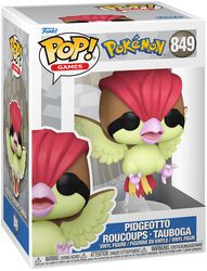 Figura vinilo Pidgeotto - Roucoups - Tauboga no. 849, Pokémon, ¡Funko Pop!
