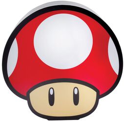Mushroom, Super Mario, Lámpara