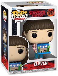 Figura vinilo Season 4 - Eleven no. 1297, Stranger Things, ¡Funko Pop!