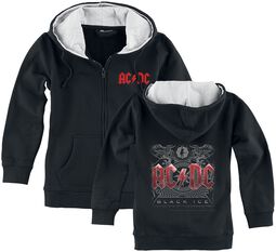 Metal-Kids - Black Ice, AC/DC, Chaquetas con capucha para niños
