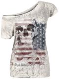 US Flag, Rock Rebel by EMP, Camiseta