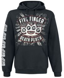 Punchagram, Five Finger Death Punch, Sudadera con capucha
