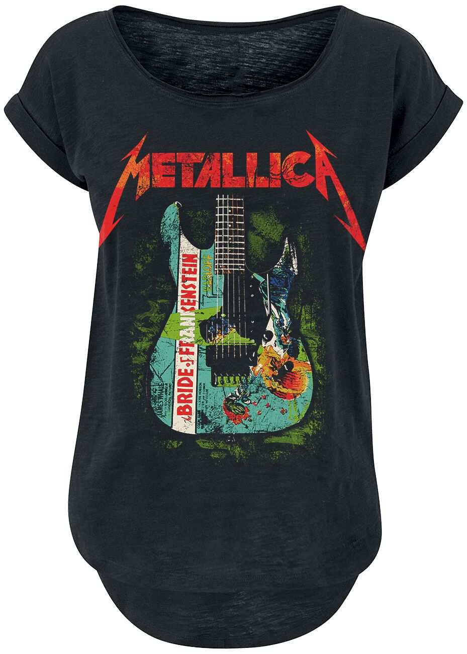 Marca Guitare Camisetas Guitare Mujer Camiseta Guitare Manga Corta