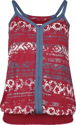 Top with Aztecs Print, R.E.D. by EMP, Top